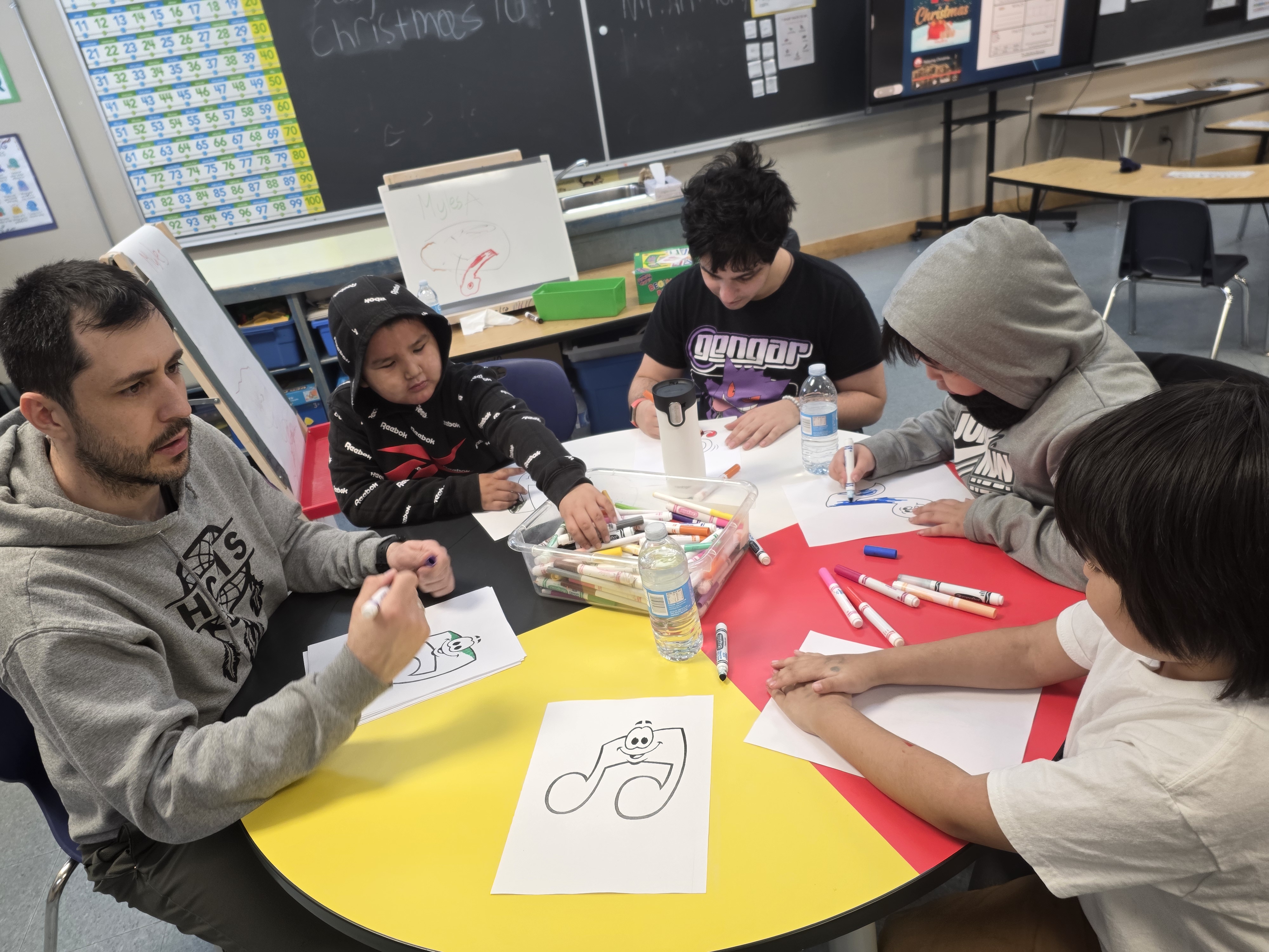 Grade 1/2 B classroom activities