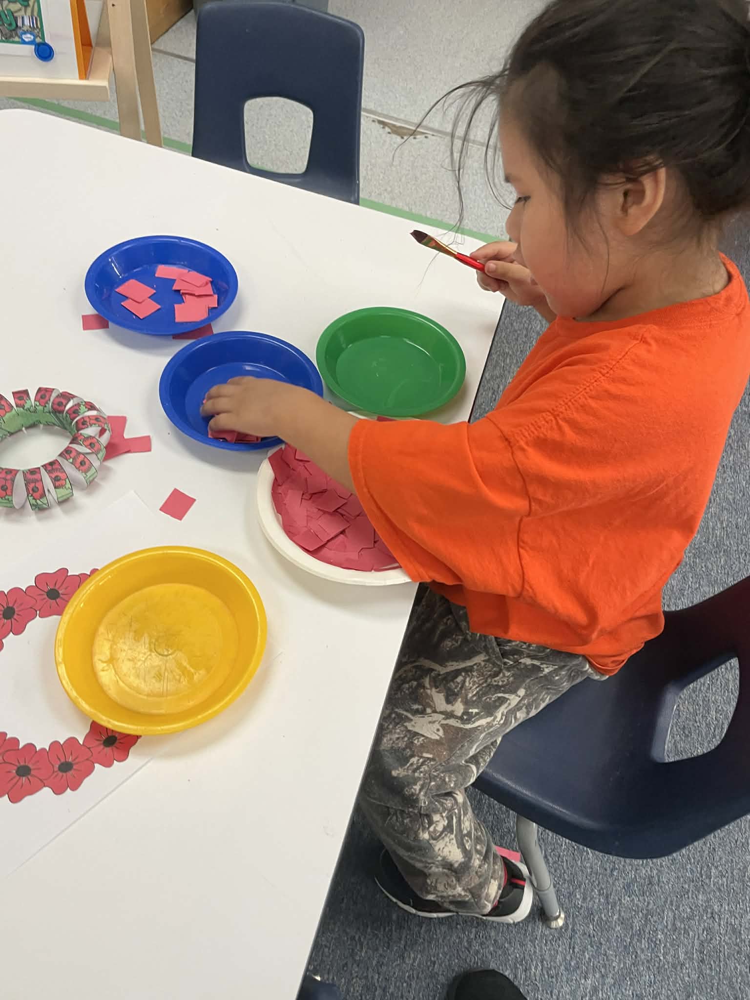 Kindergarten learning space