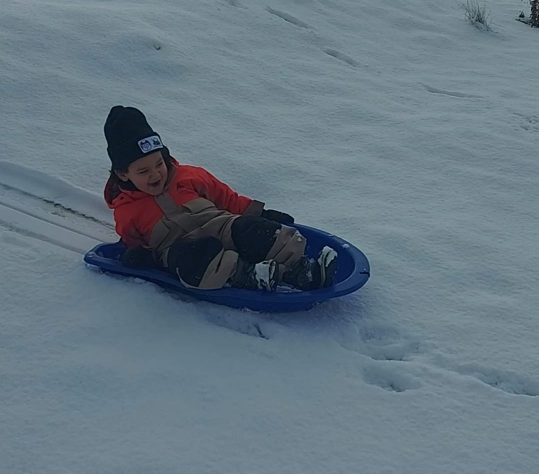 Kindergarten students learning