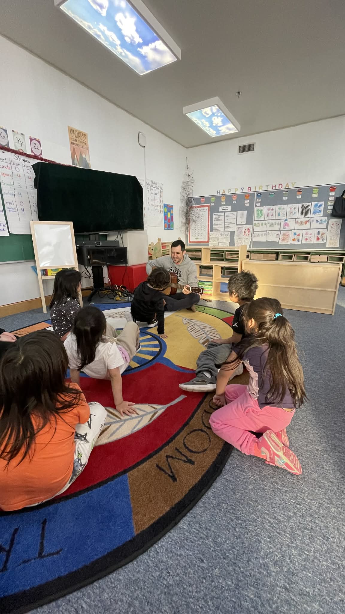 Kindergarten classroom life