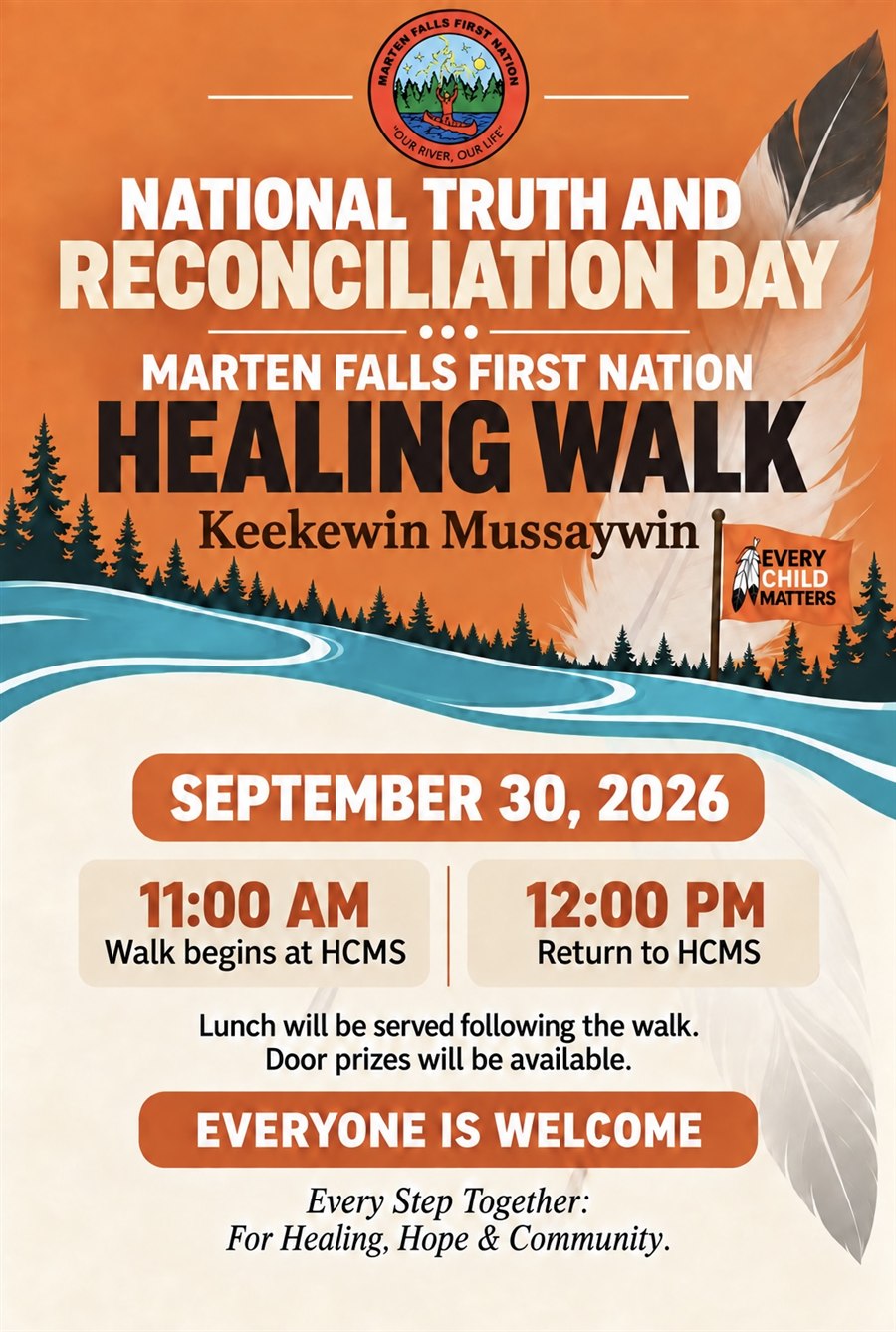 National Day for Truth and Reconciliation — Marten Falls Healing Walk