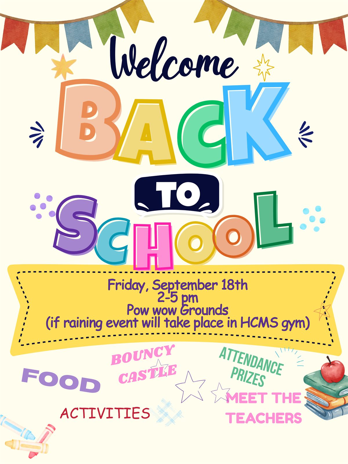 Welcome Back to School BBQ — Friday, September 18th!